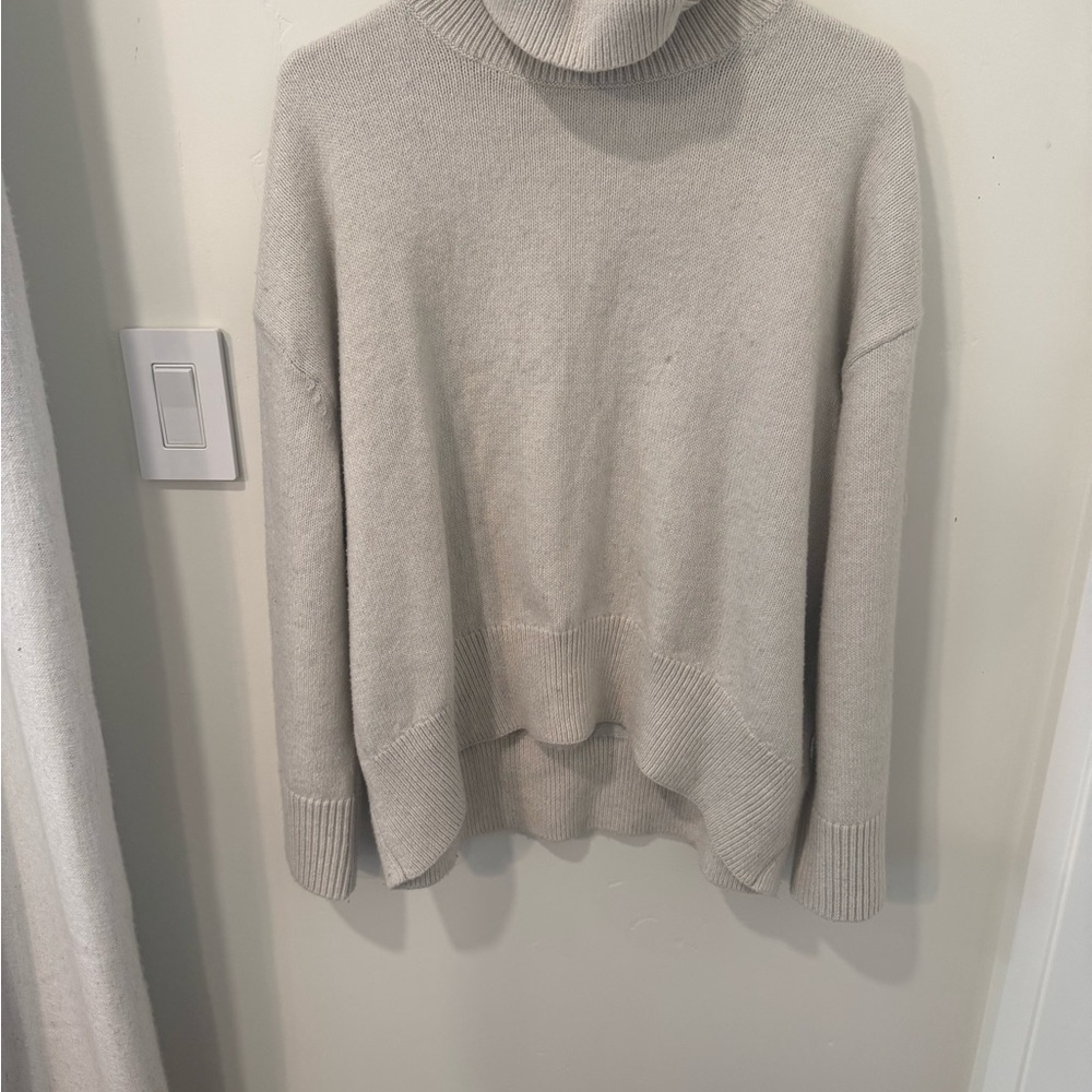 Cozy Cream Turtleneck Sweater